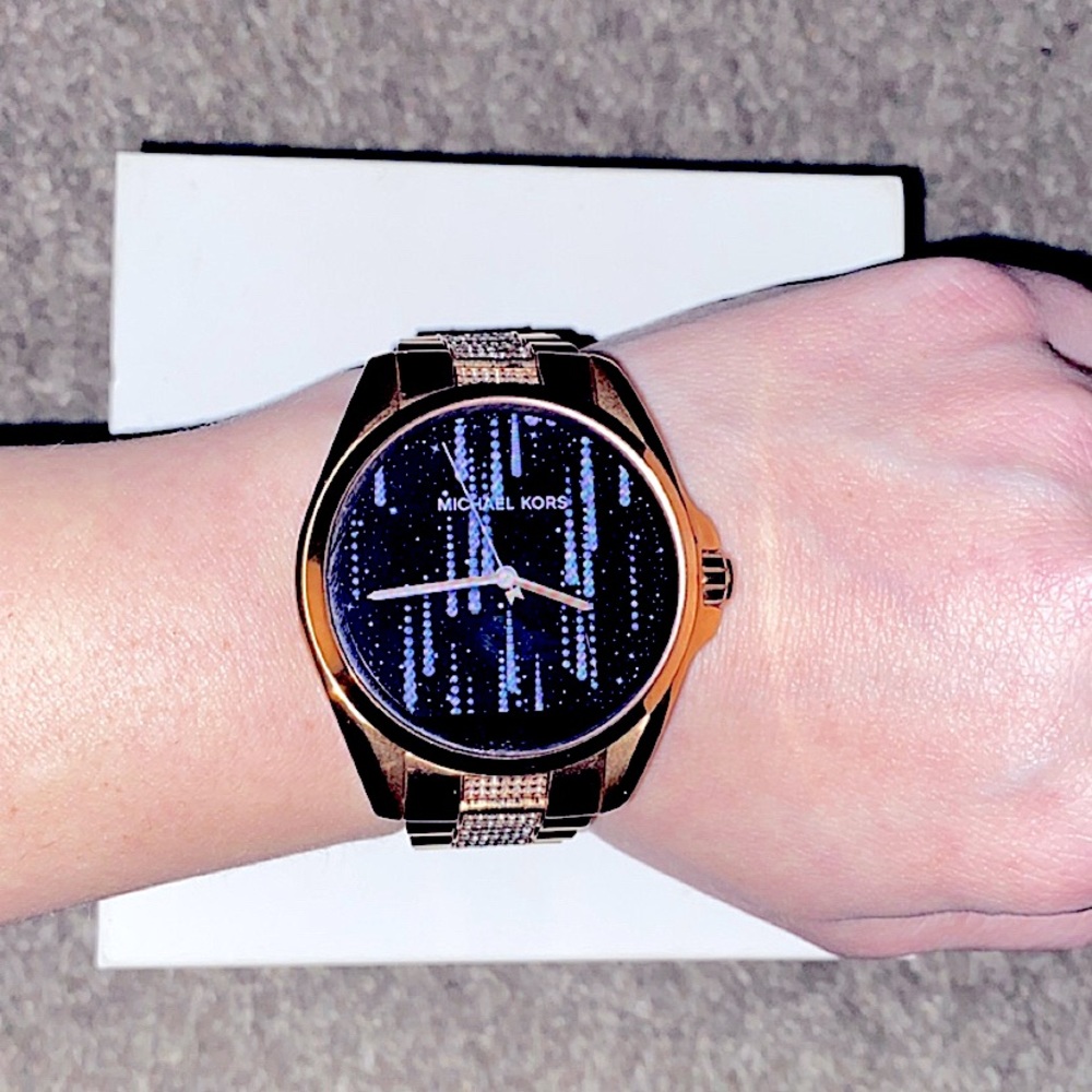 Michael Kors Auth. Rose Gold Digital Smrt Watch